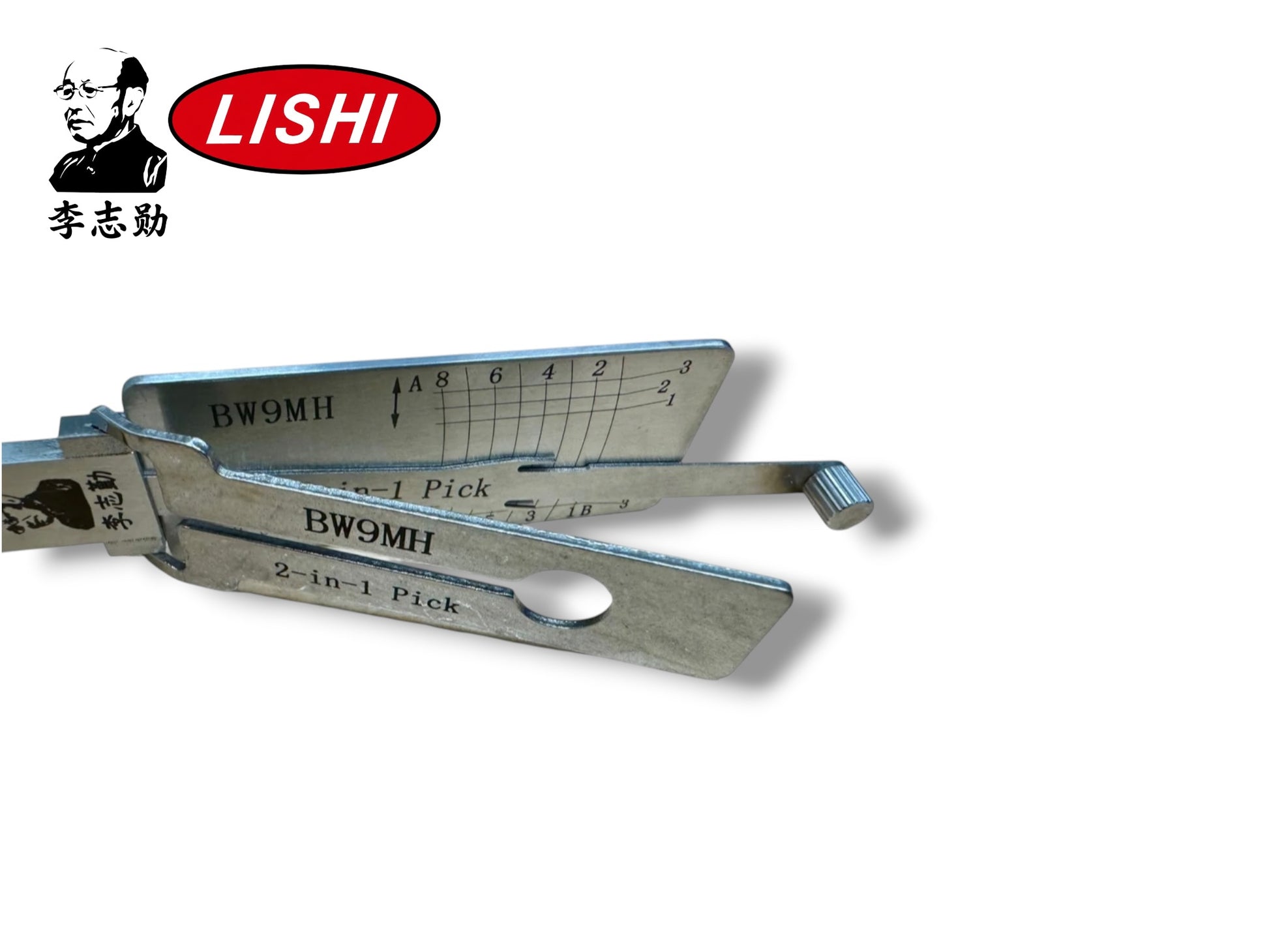 Original Lishi 2 in 1 BW9MH For BMW Motorbike Pick & Decoder Genuine New