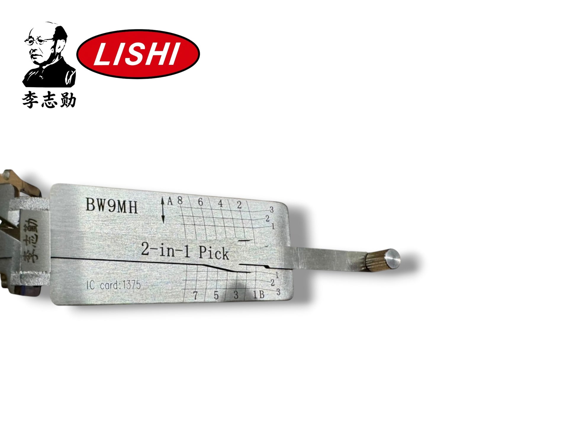 Original Lishi 2 in 1 BW9MH For BMW Motorbike Pick & Decoder Genuine New