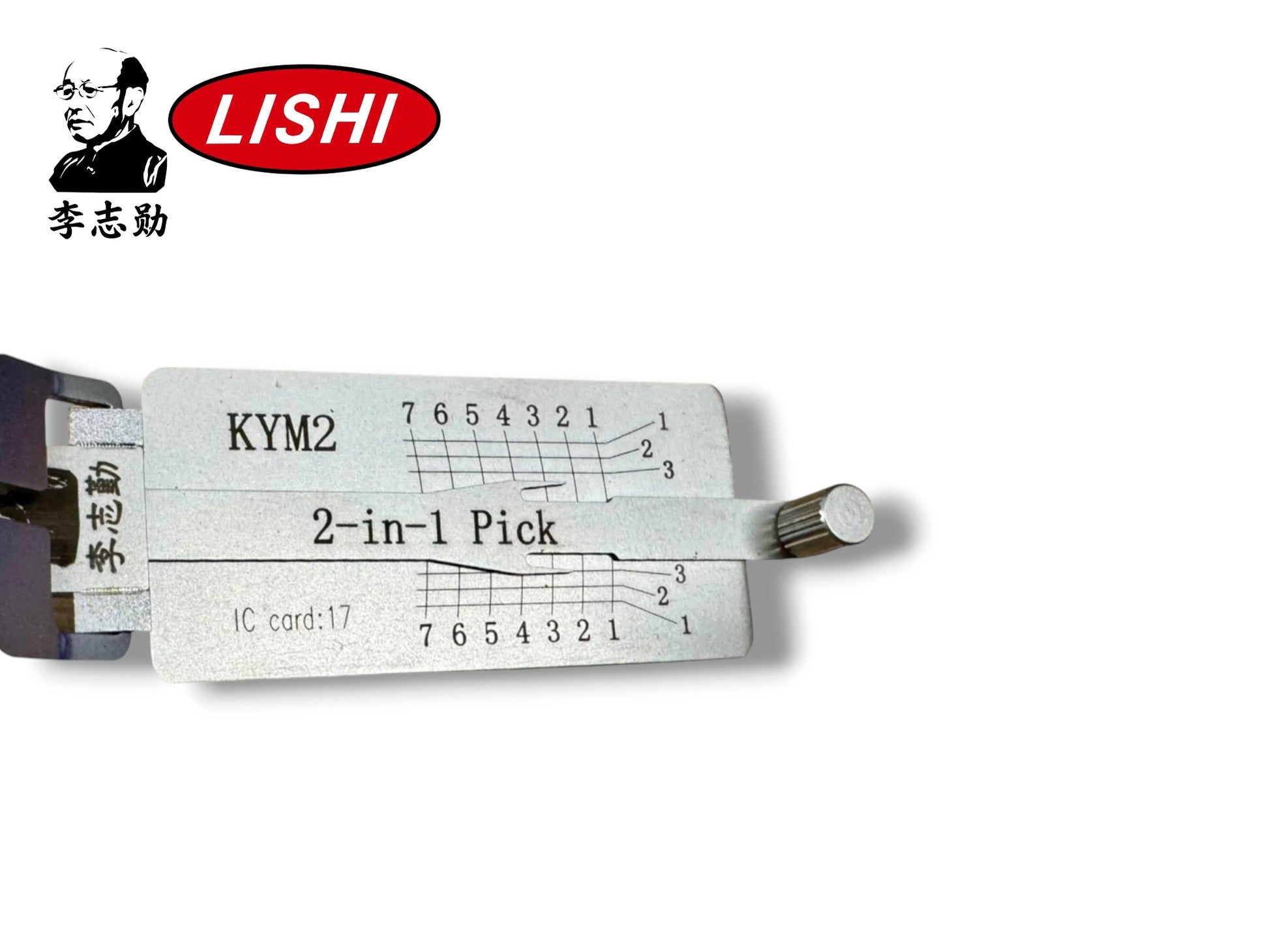 Original 2 in 1 Lishi KYM2 KYMCO Scooter Pick & Decoder New
