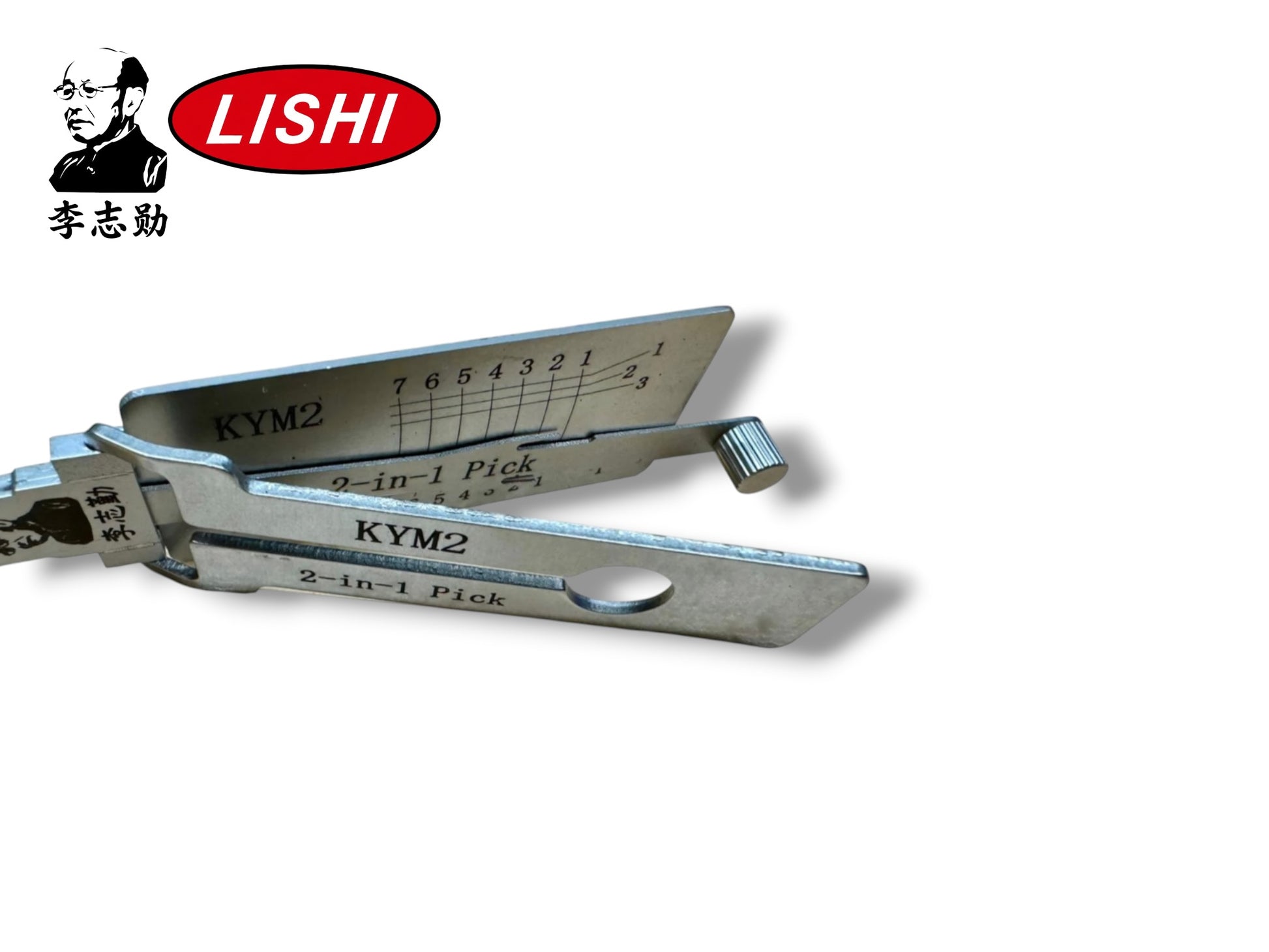 Original 2 in 1 Lishi KYM2 KYMCO Scooter Pick & Decoder New