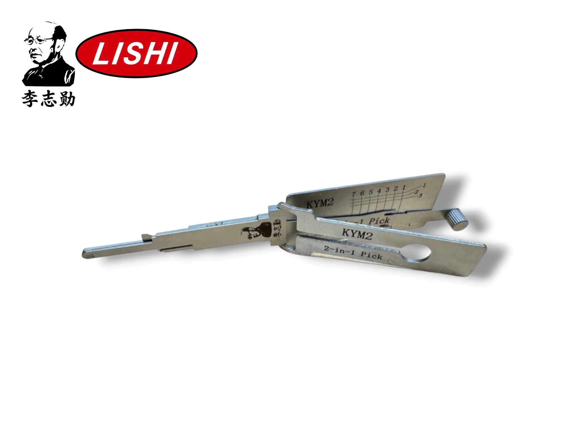 Original 2 in 1 Lishi KYM2 KYMCO Scooter Pick & Decoder New