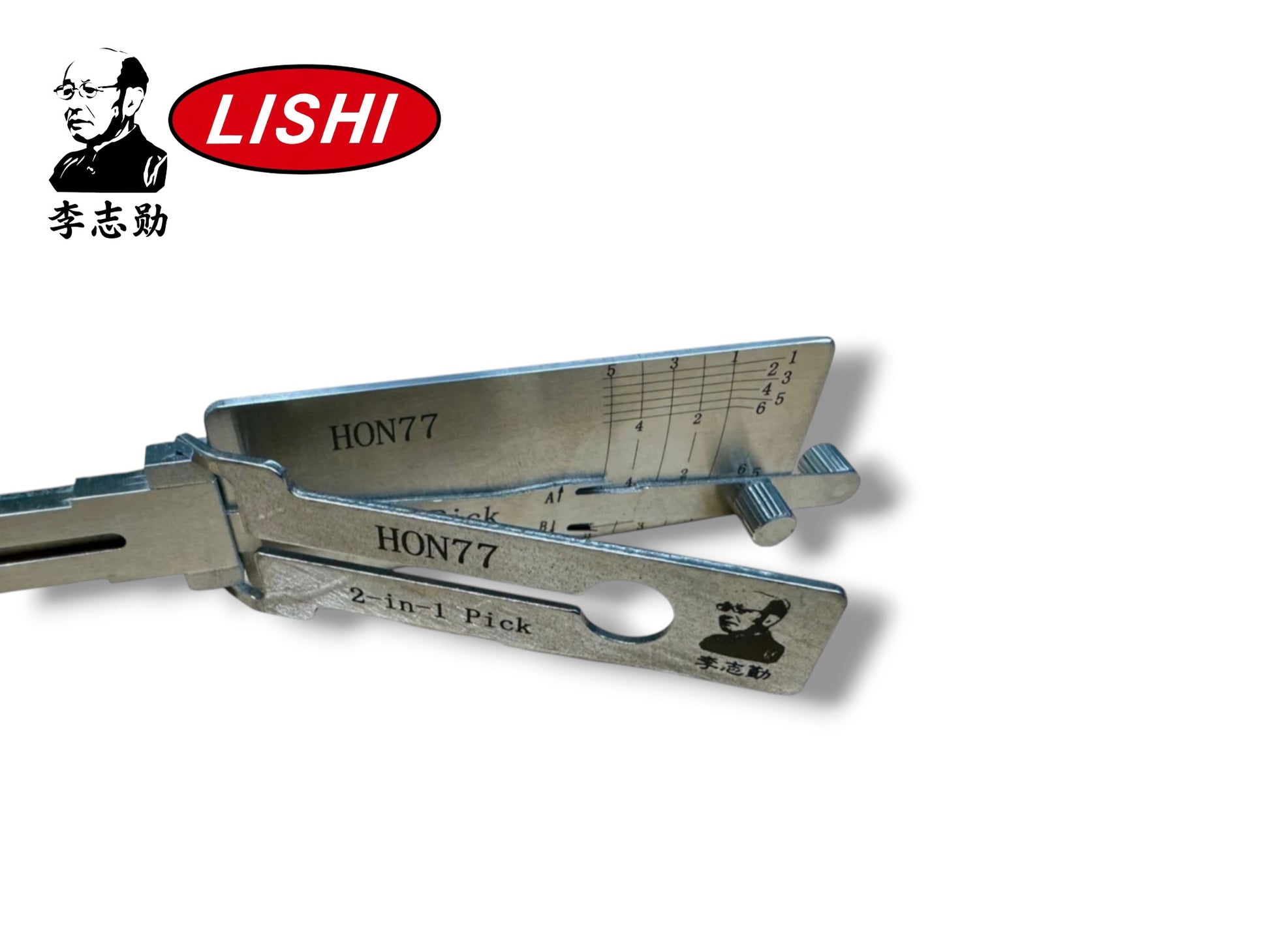 Original Lishi 2 in 1 HON77 For Honda Motorcycles Pick & Decoder Genuine New