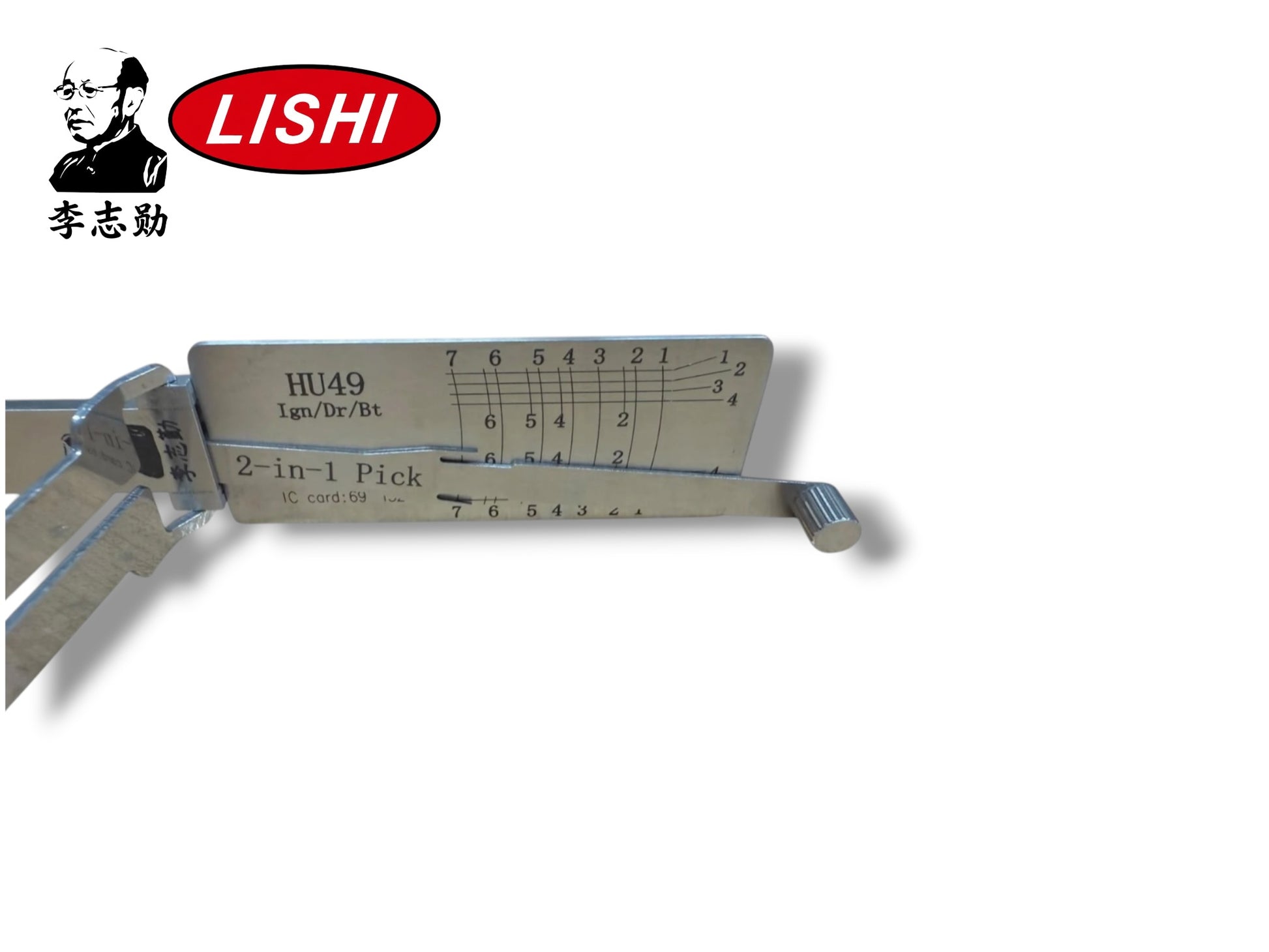 Original Lishi 2 in 1 HU49 VW Audi Porsche Pick & Decoder Genuine New