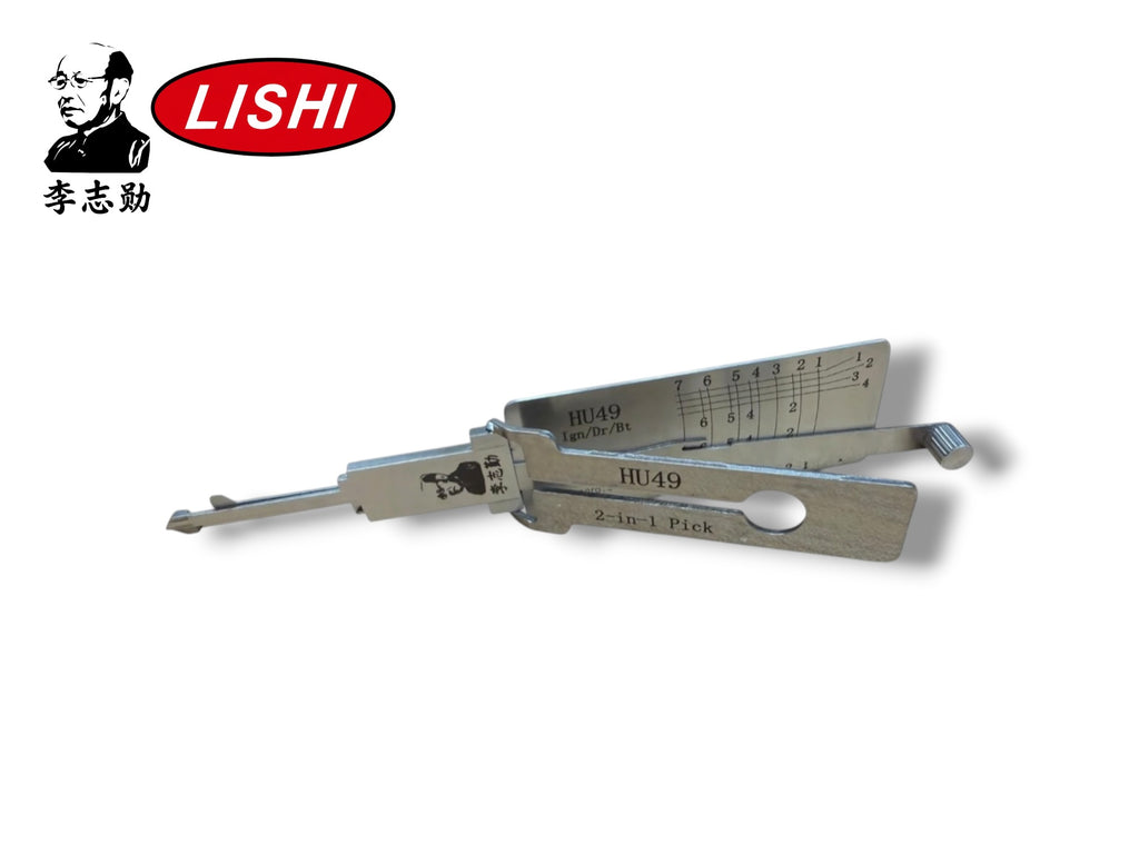 Original Lishi 2 in 1 HU49 VW Audi Porsche Pick & Decoder Genuine New