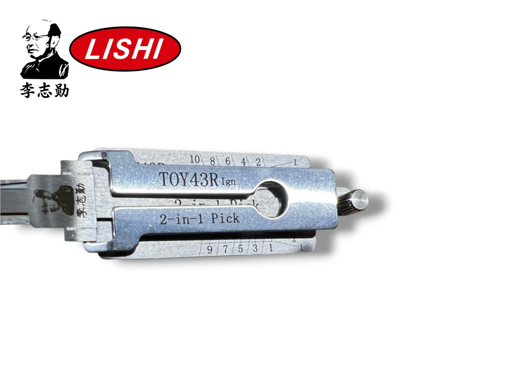 Original Lishi 2 in 1 TOY43R IGN 10-Cut Chevy GMC Subaru Pick & Decoder Genuine New