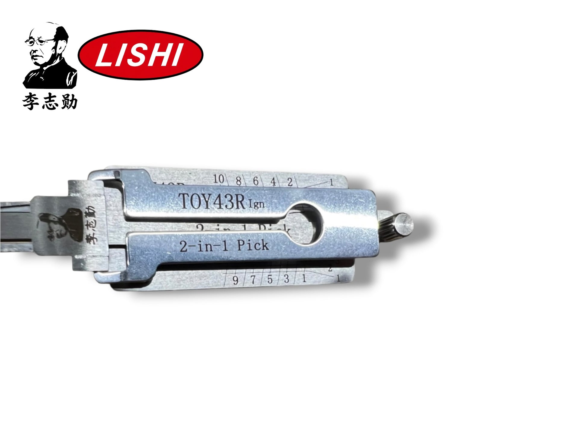 Original Lishi 2 in 1 TOY43R IGN 10-Cut Chevy GMC Subaru Pick & Decoder Genuine New