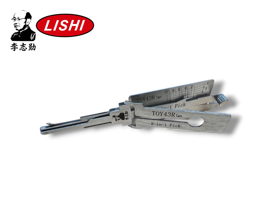Original Lishi 2 in 1 TOY43R IGN 10-Cut Chevy GMC Subaru Pick & Decoder Genuine New