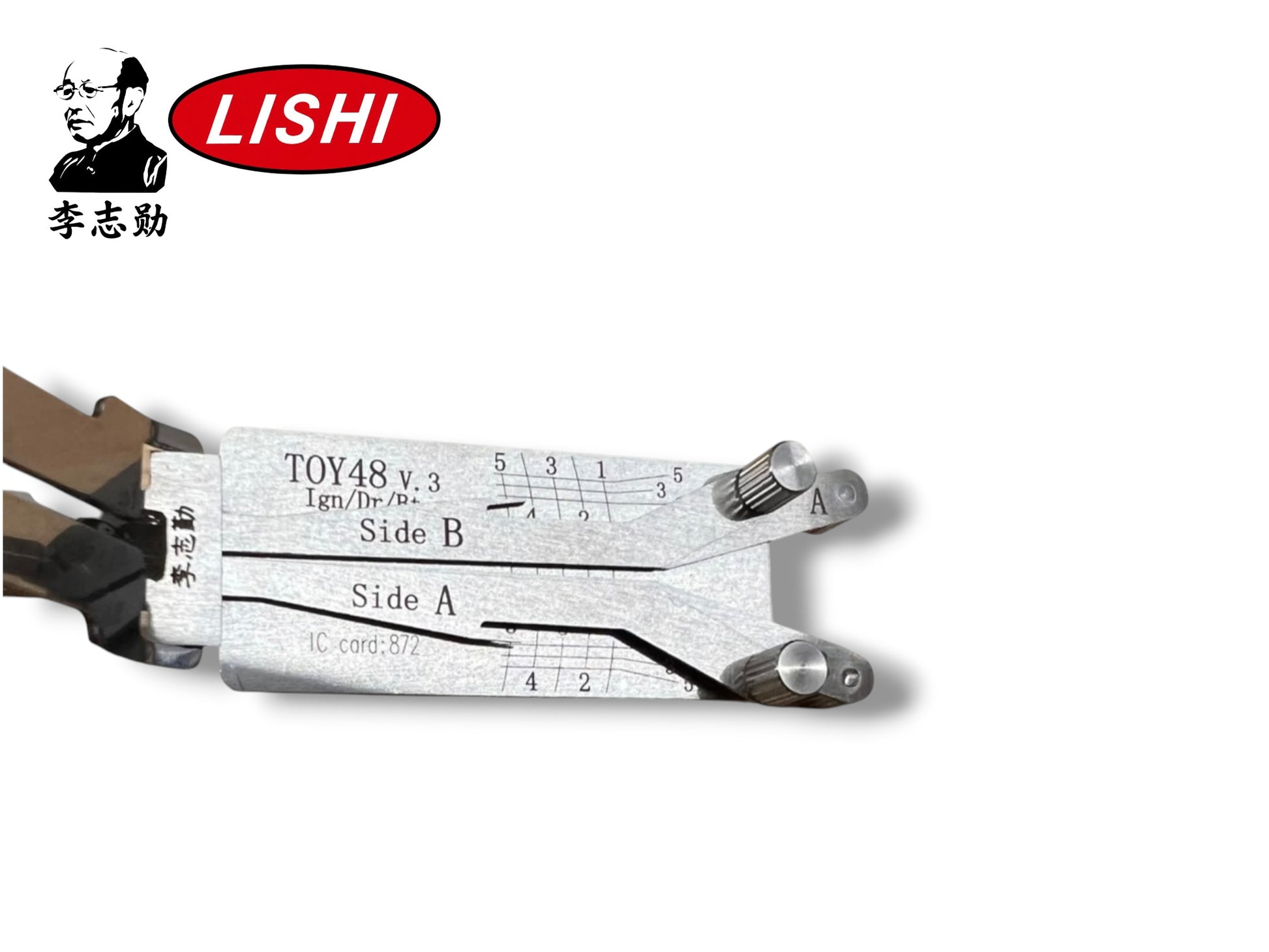 Original Lishi 2 in 1 TOY48 Toyota Lexus Quad Lifter Pick & Decoder Genuine New