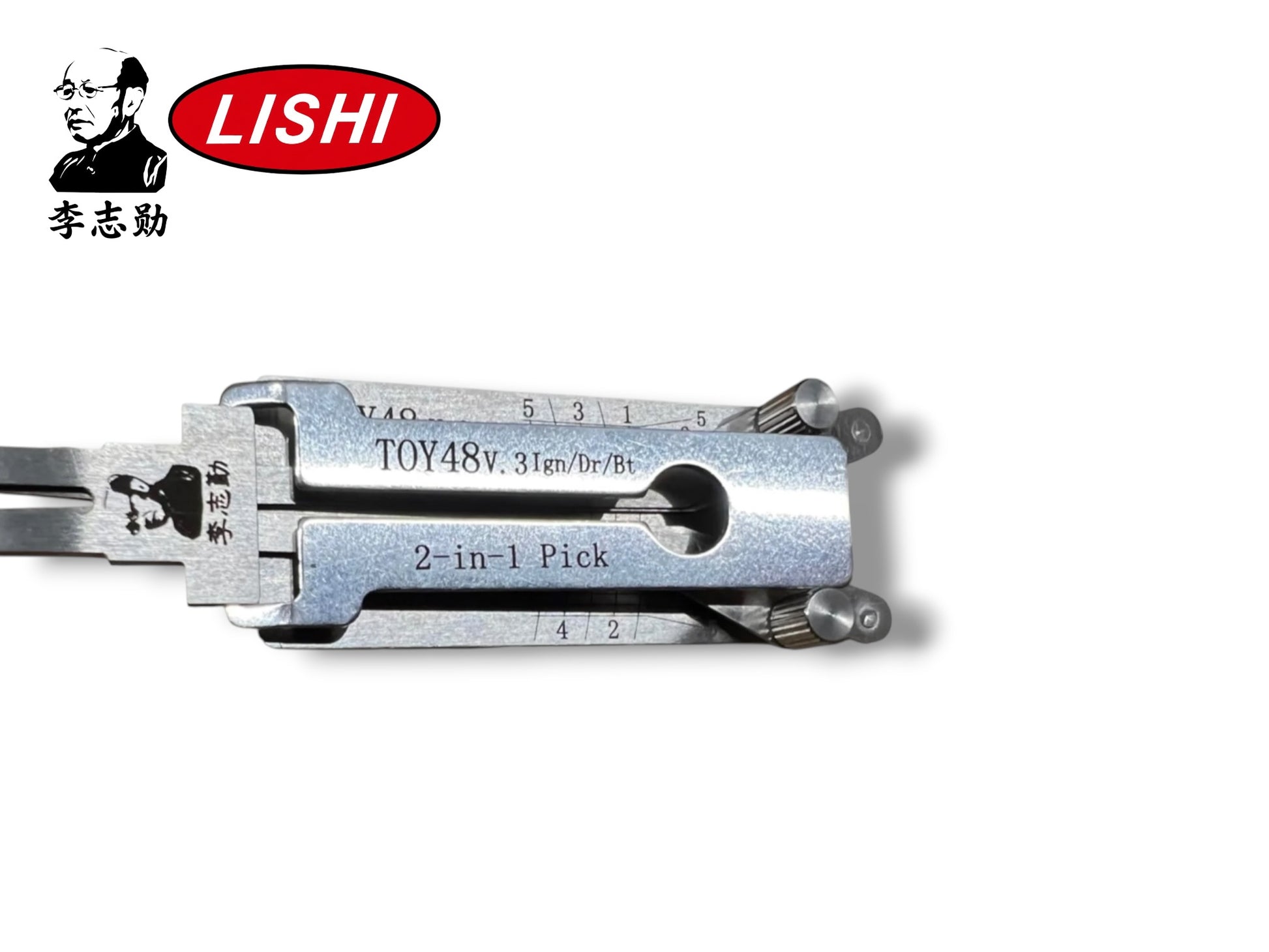 Original Lishi 2 in 1 TOY48 Toyota Lexus Quad Lifter Pick & Decoder Genuine New