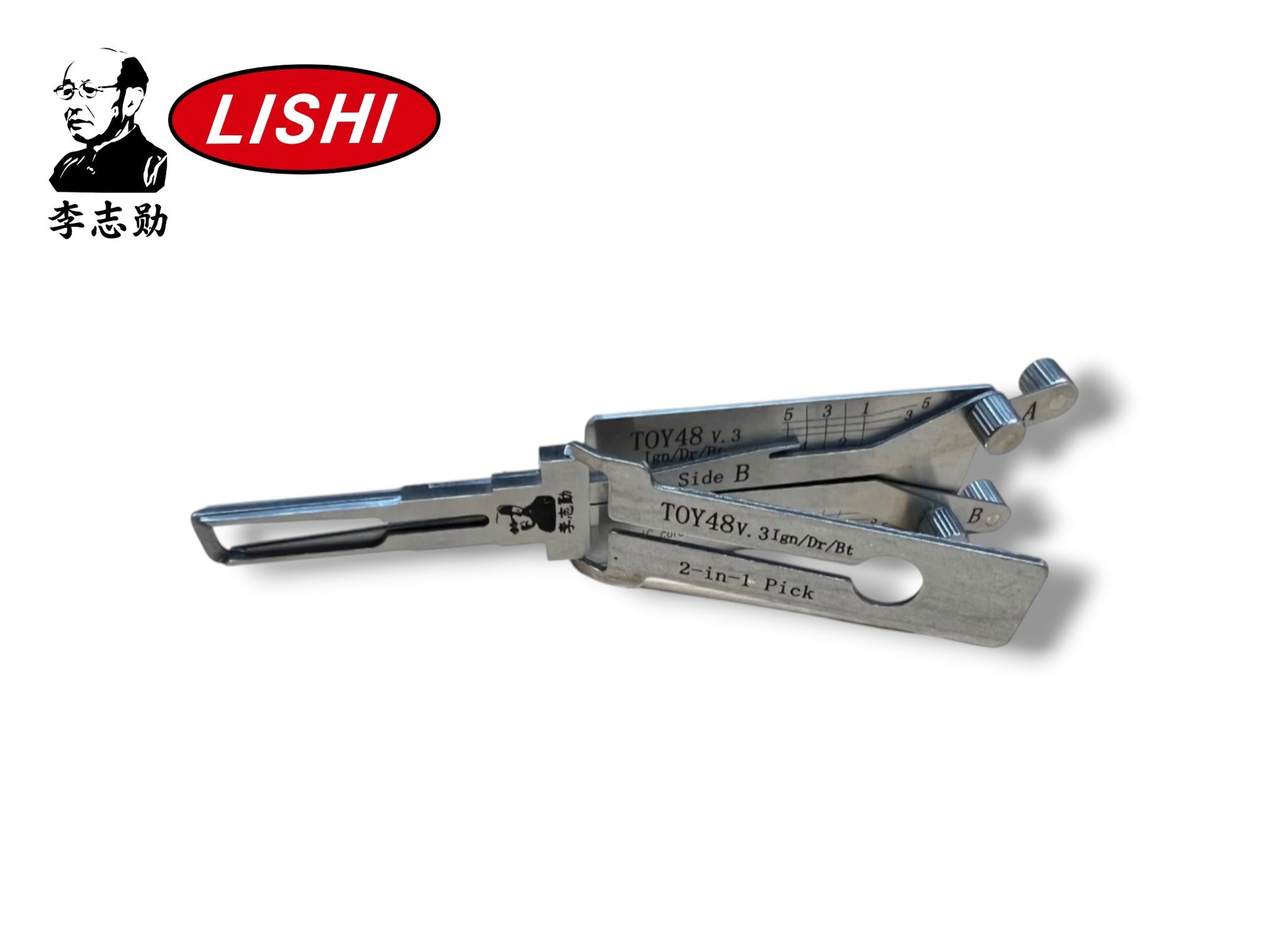 Original Lishi 2 in 1 TOY48 Toyota Lexus Quad Lifter Pick & Decoder Genuine New