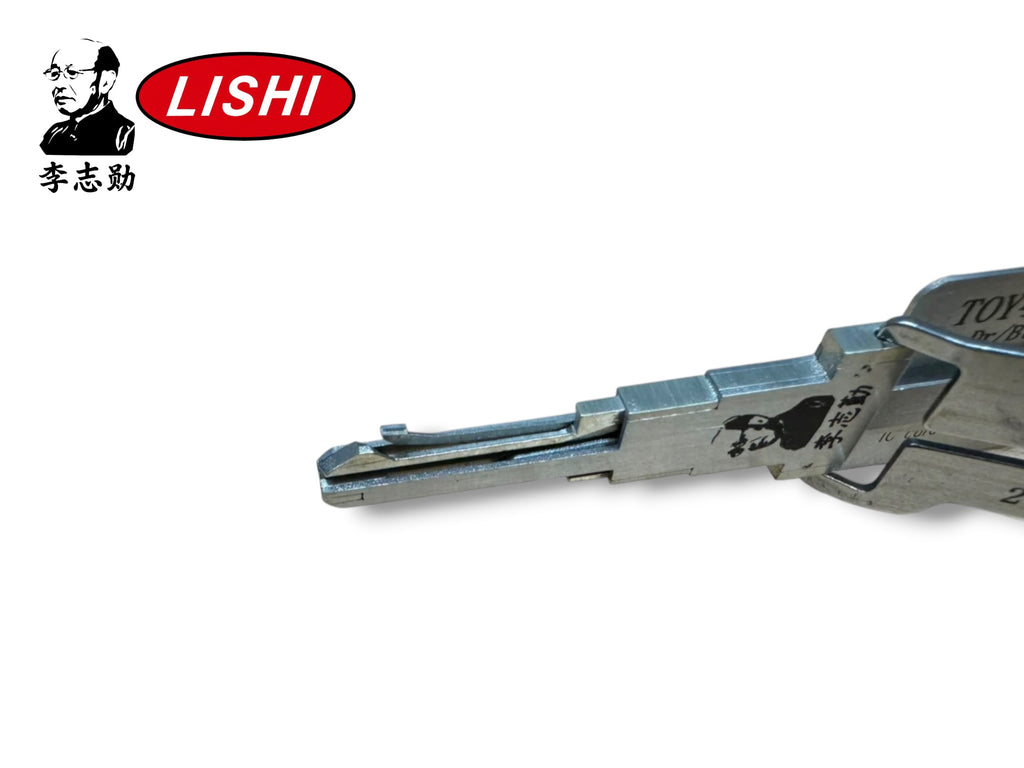 Original Lishi 2 in 1 TOY43R Door & Trunk 10-Cut Chevy GMC Subaru Pick & Decoder Genuine New