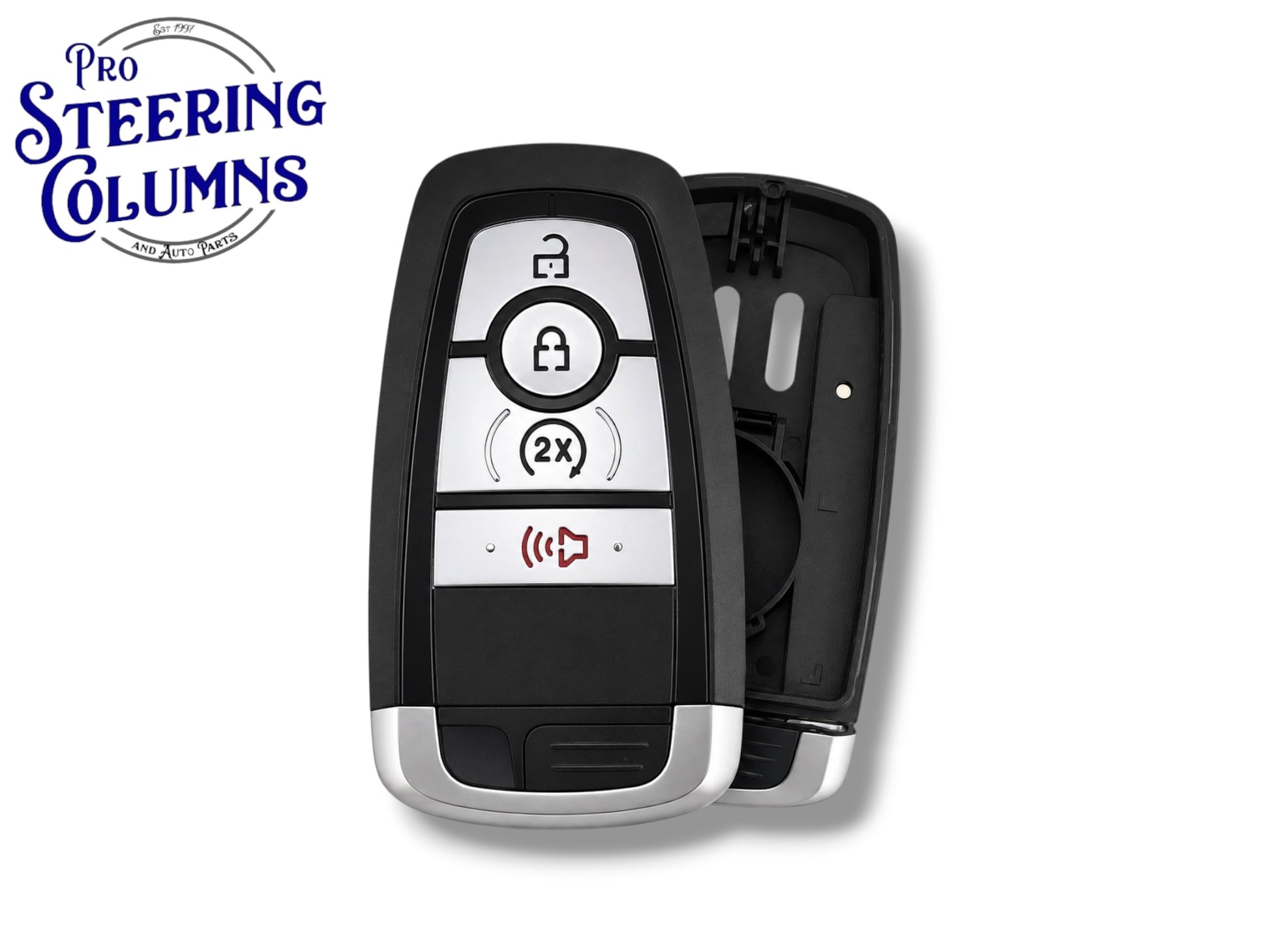 17-20 Ford Smart Key SHELL 4-Button PN: 164-R8182 / M3N-A2C93142300 (Aftermarket)