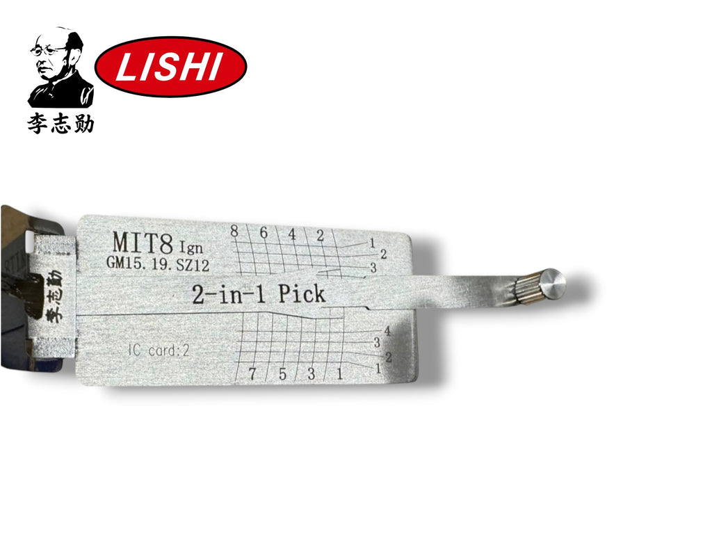 Original Lishi 2 in 1 MIT8 MIT1 Ignition Pick & Decoder Genuine New