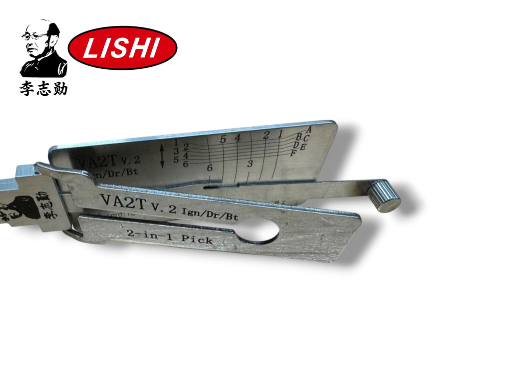 Original 2 in 1 Lishi VA2T Citroen Renault Peugeot Pick & Decoder New