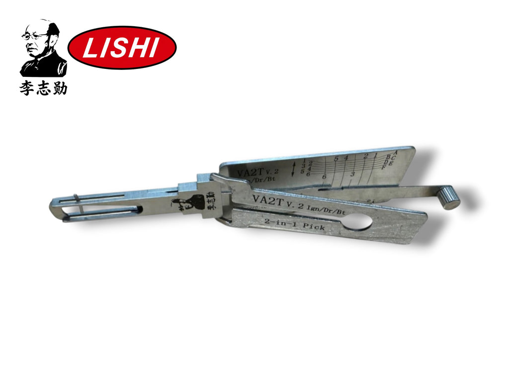 Original 2 in 1 Lishi VA2T Citroen Renault Peugeot Pick & Decoder New