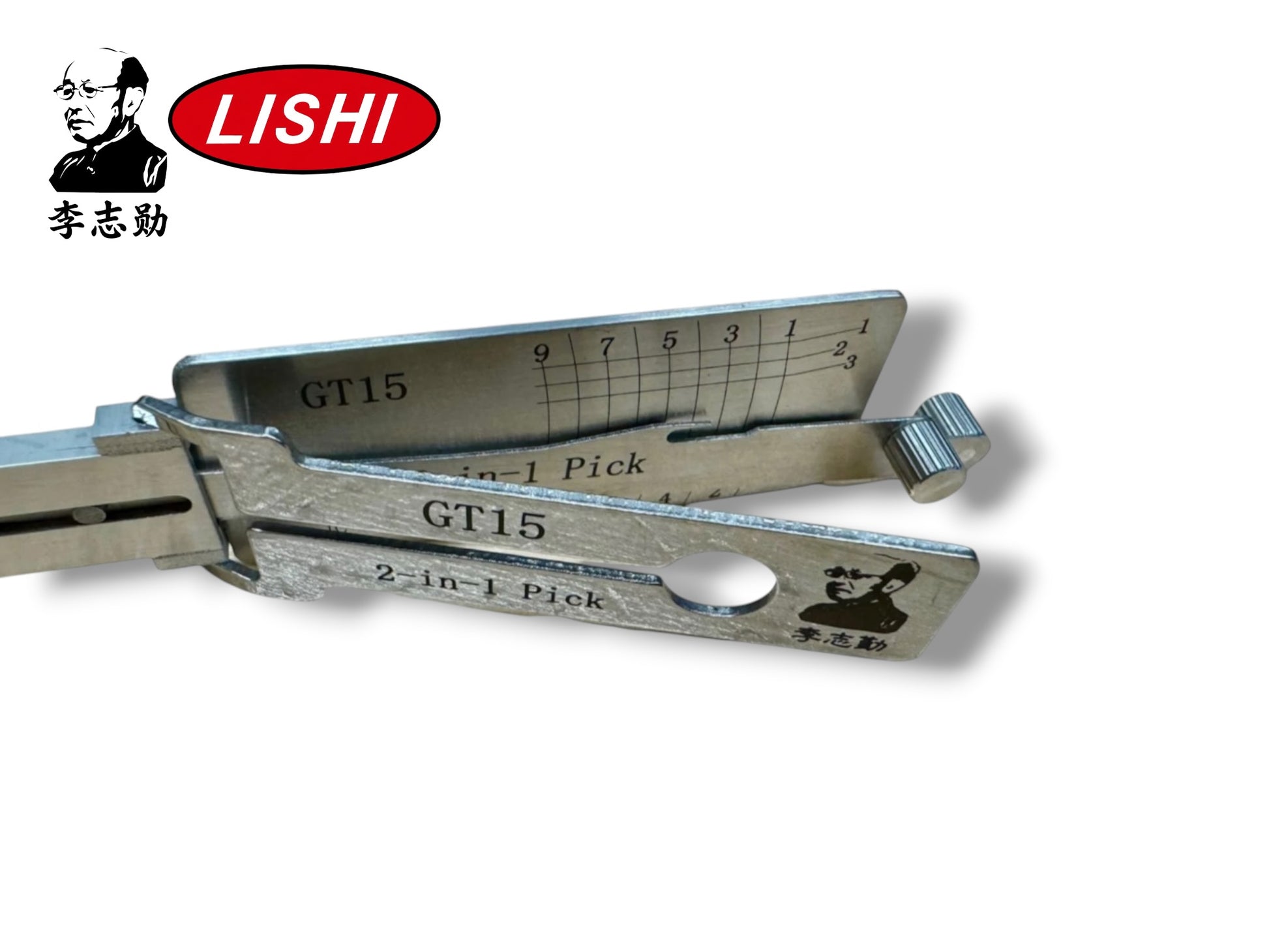 Original Lishi 2 in 1 GT15 For Alfa Romeo Fiat Pick & Decoder Genuine New