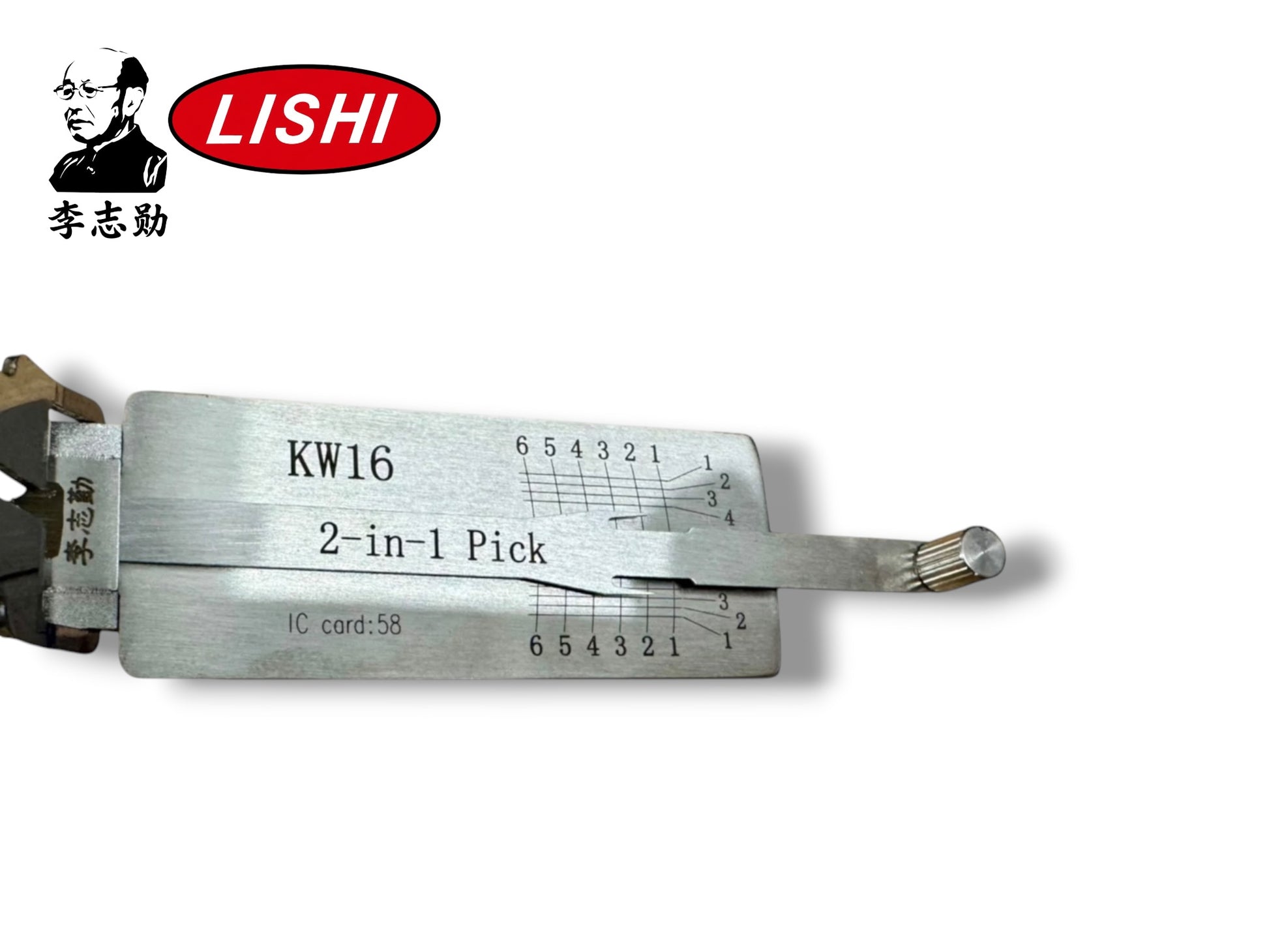 Original Lishi 2 in 1 KW16 Kawasaki Pick & Decoder Genuine New