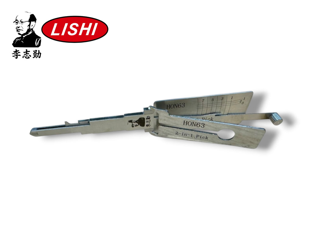Original Lishi 2 in 1 HON63 For Honda Motorcycles Pick & Decoder Genuine New