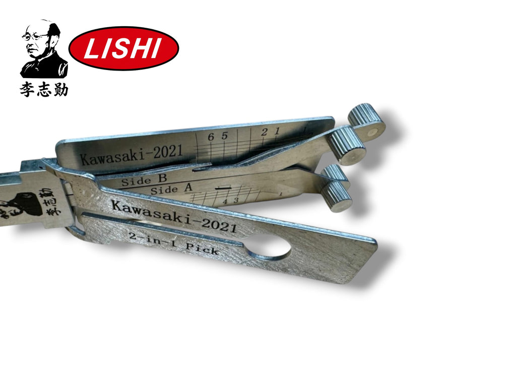 Original Lishi 2 in 1 Kawasaki 2021 For Motorcycles Pick & Decoder Genuine New
