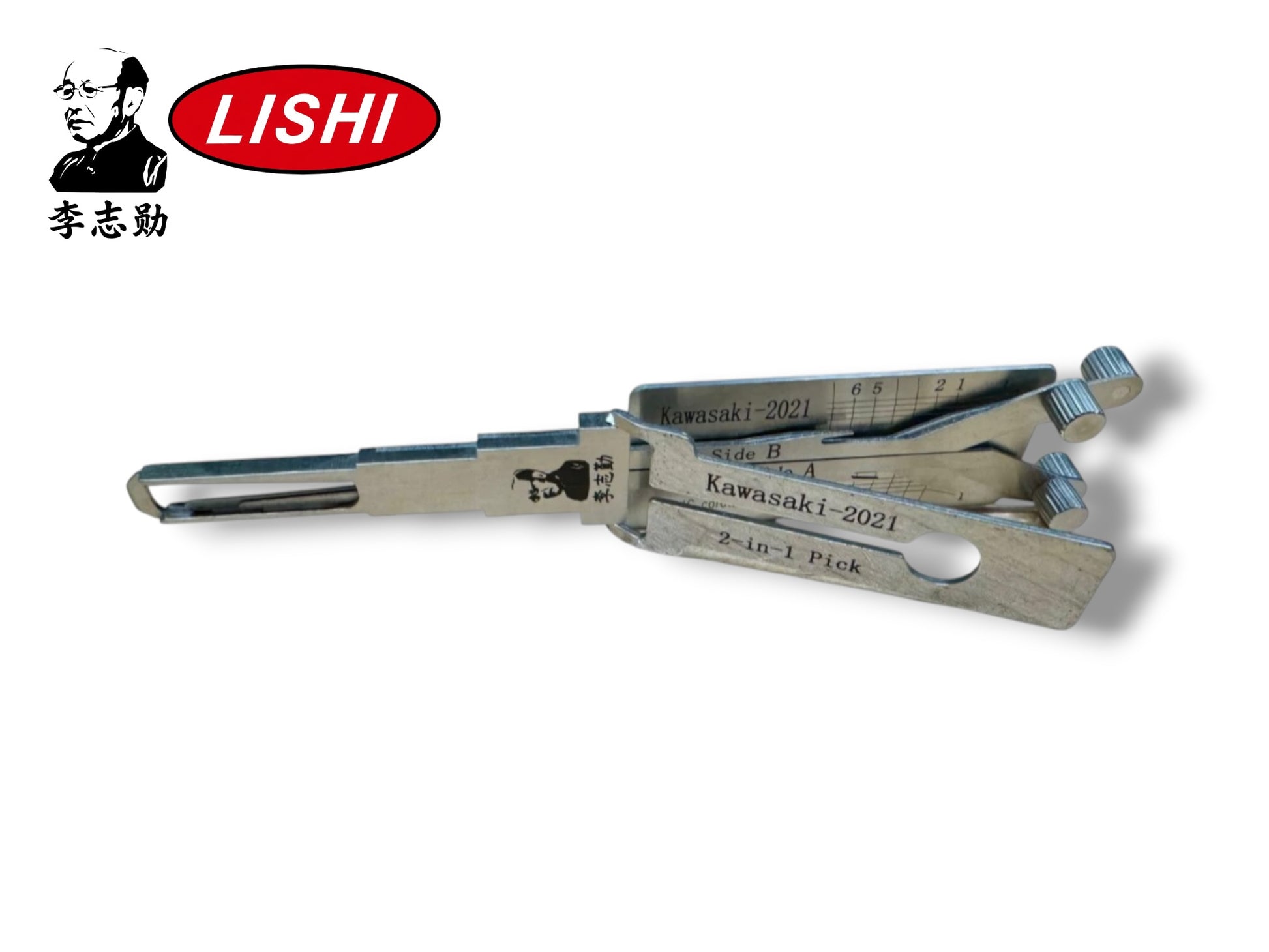 Original Lishi 2 in 1 Kawasaki 2021 For Motorcycles Pick & Decoder Genuine New