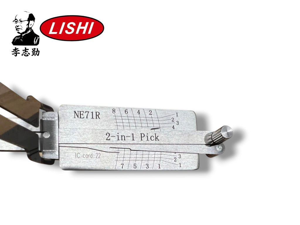 Original Lishi 2 in 1 NE71R Honda Land Rover MG Pick & Decoder Genuine New