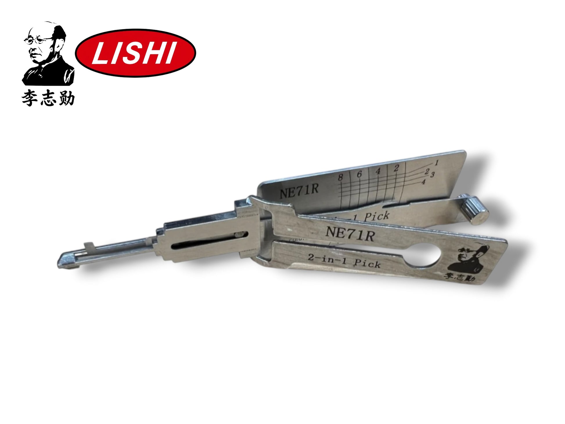 Original Lishi 2 in 1 NE71R Honda Land Rover MG Pick & Decoder Genuine New