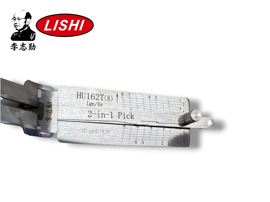 Original Lishi 2 in 1 HU162T 8 Cut 2015-2021 VW & Audi Pick & Decoder Genuine New
