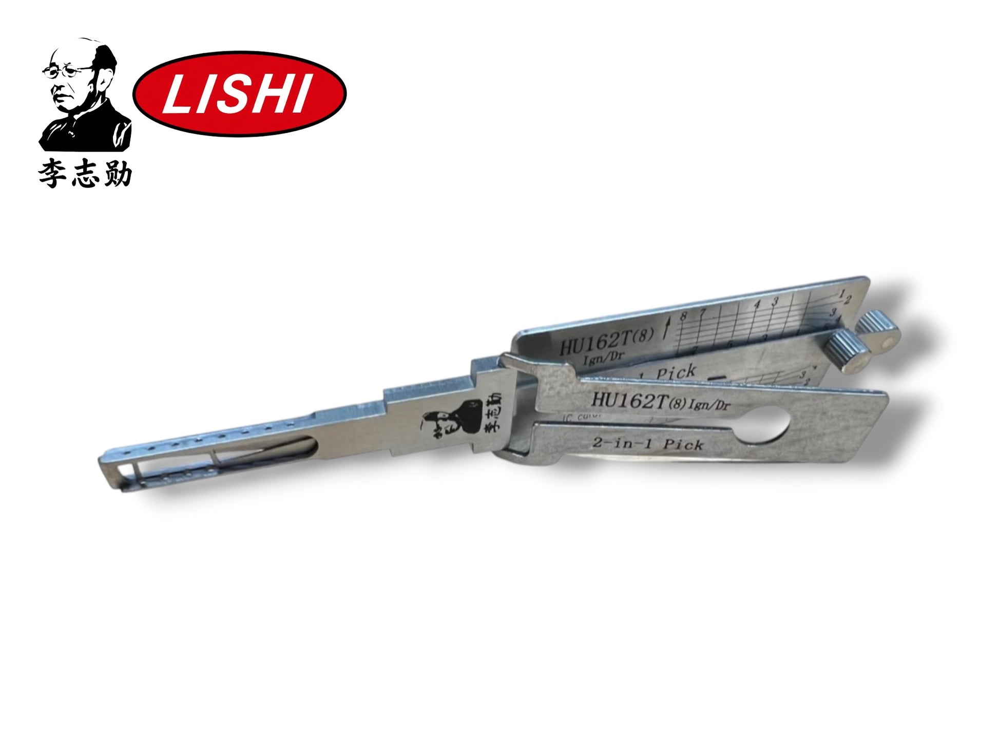 Original Lishi 2 in 1 HU162T 8 Cut 2015-2021 VW & Audi Pick & Decoder Genuine New