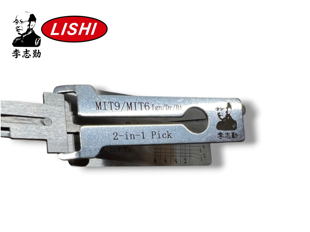 Original Lishi 2 in 1 MIT6 MIT9 Mitsubishi Pick & Decoder Genuine New
