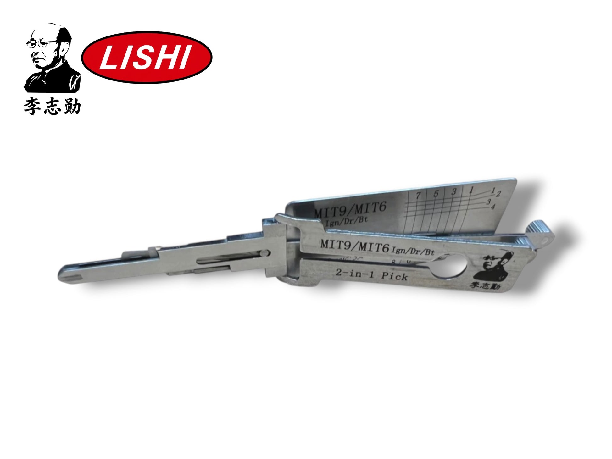 Original Lishi 2 in 1 MIT6 MIT9 Mitsubishi Pick & Decoder Genuine New