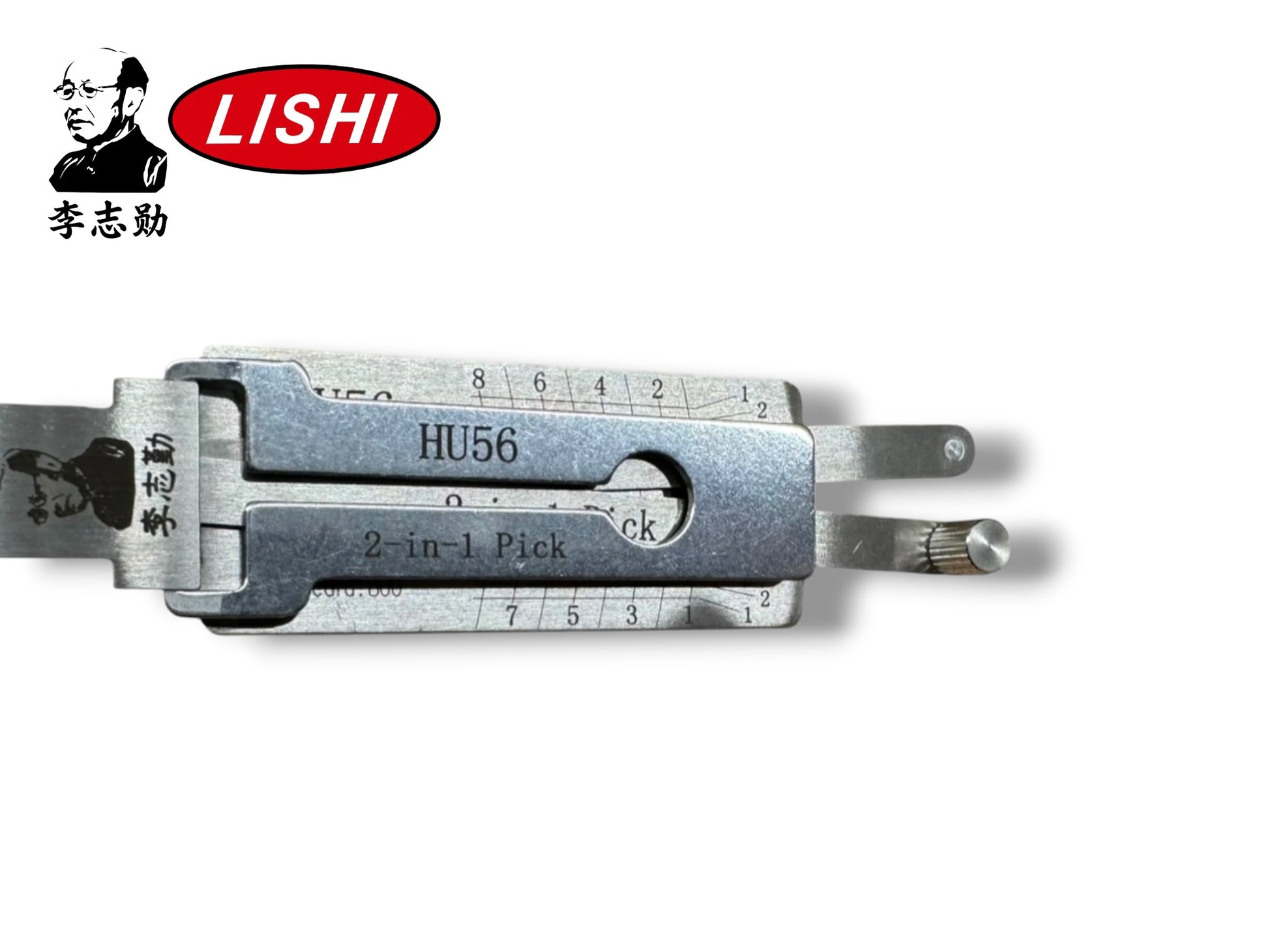 Original Lishi 2 in 1 HU56 Volvo Pick & Decoder Genuine New