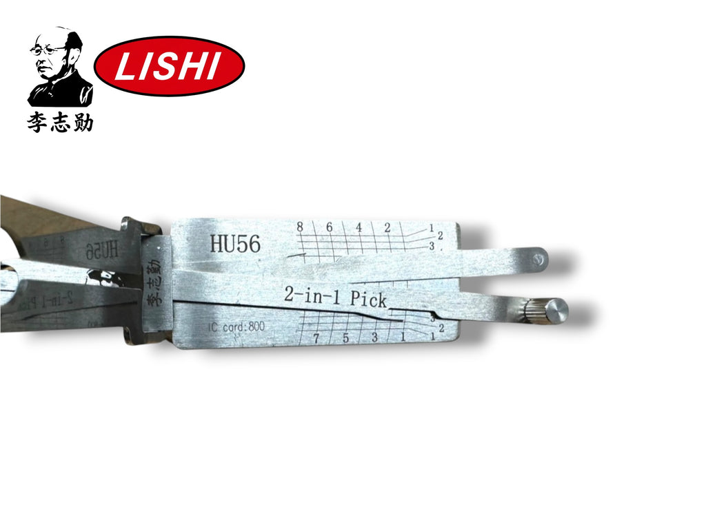 Original Lishi 2 in 1 HU56 Volvo Pick & Decoder Genuine New