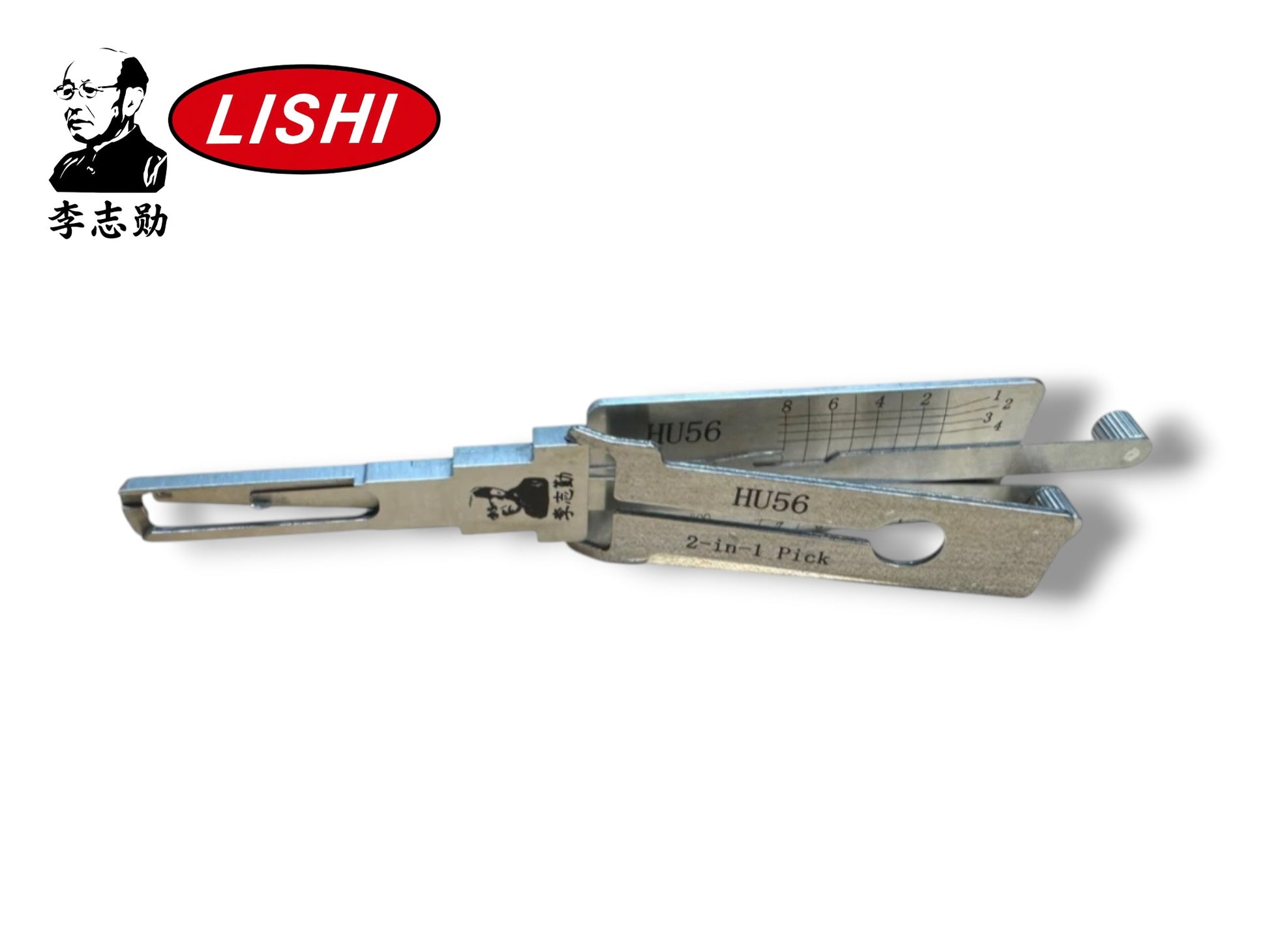Original Lishi 2 in 1 HU56 Volvo Pick & Decoder Genuine New