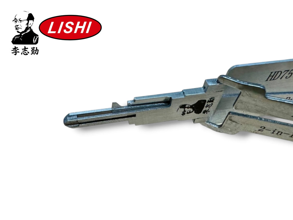 Original Lishi 2 in 1 HD75 For Honda Motorbike Pick & Decoder Genuine New