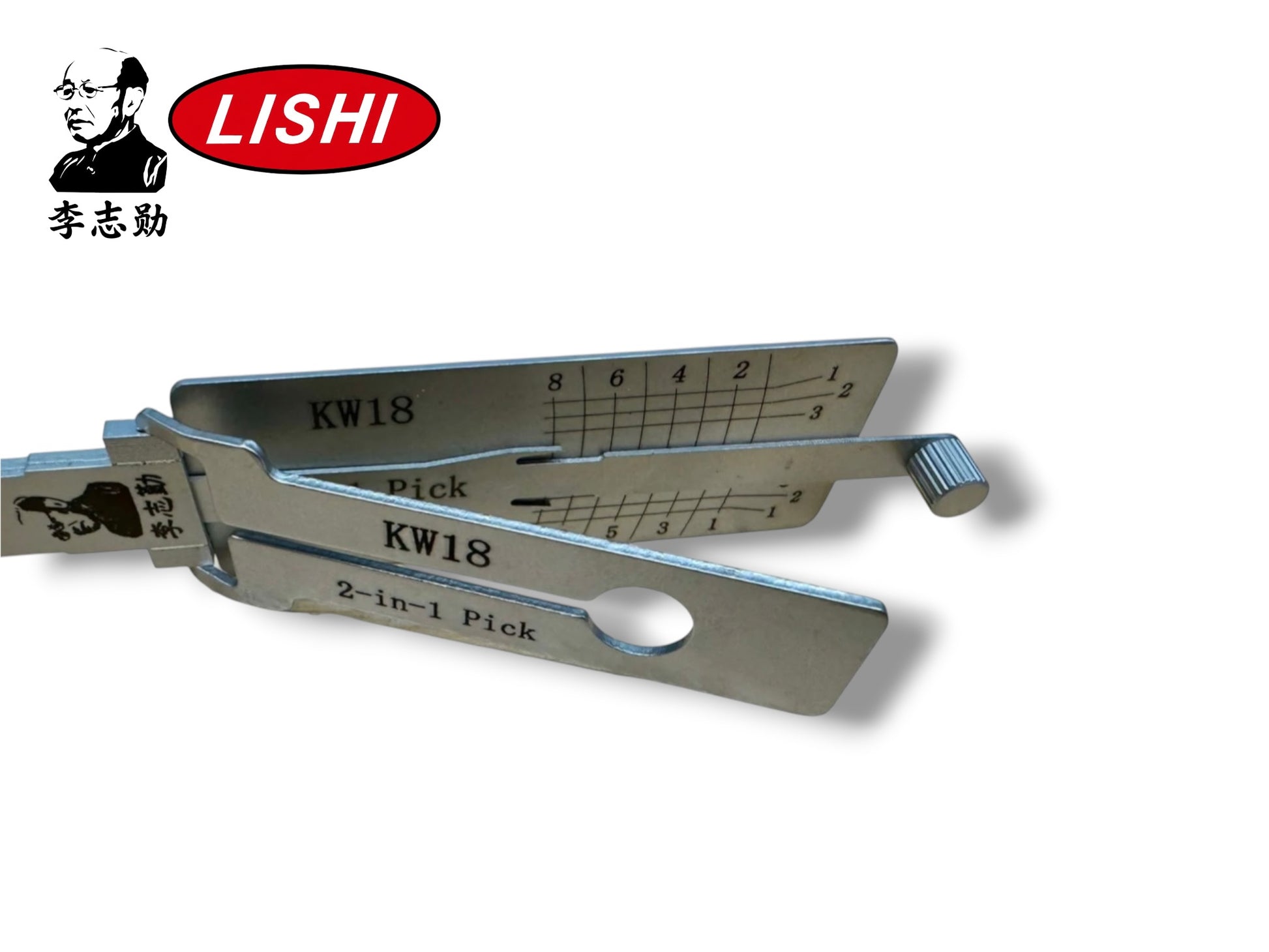 Original Lishi 2 in 1 KW18 KA33 Kawasaki Pick & Decoder Genuine New