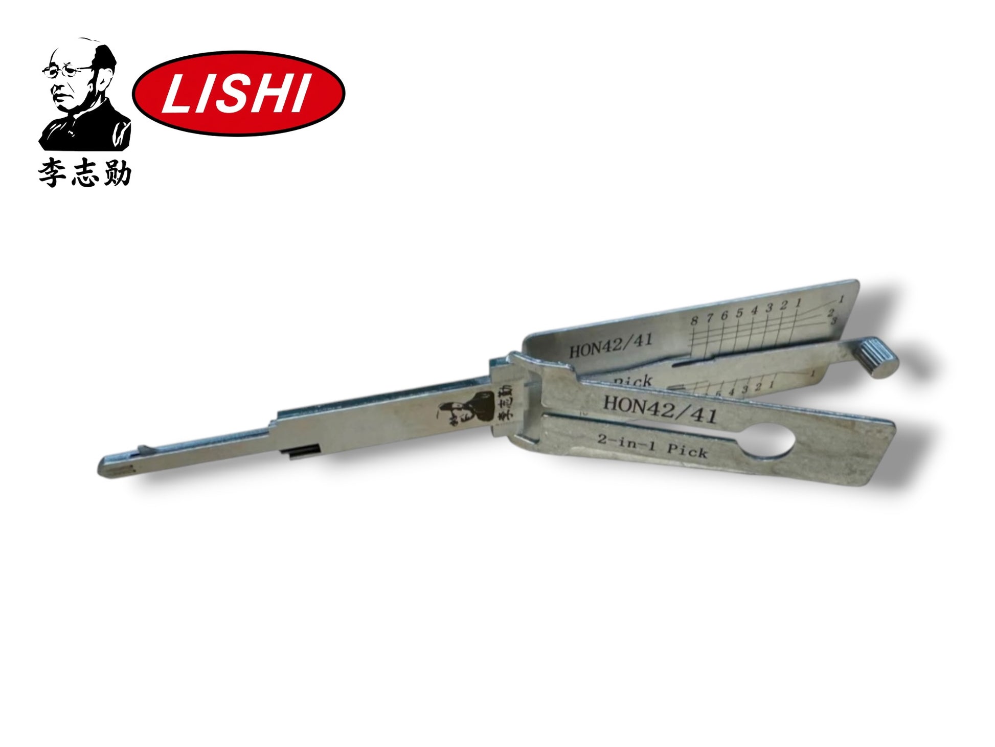 Original Lishi 2 in 1 HON41 HON42 For Honda Motorcycles Pick & Decoder Genuine New