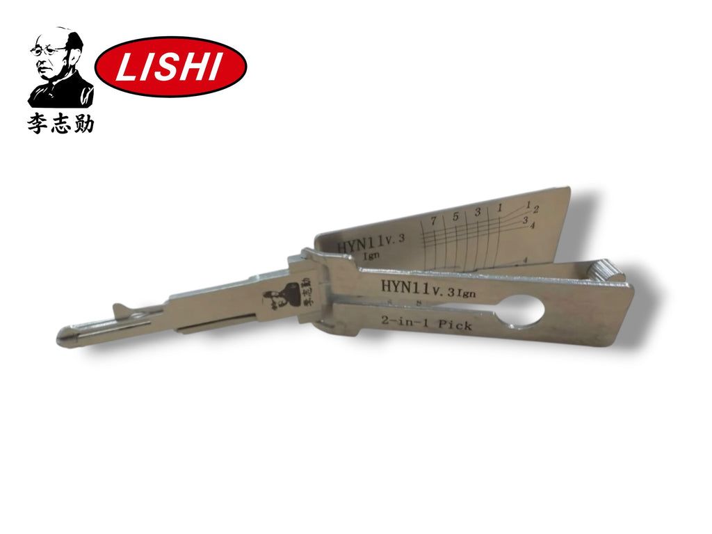 Classic 2 in 1 Lishi HYN11-IGN HYN6 HY14 Hyundai Kia Pick & Decoder
