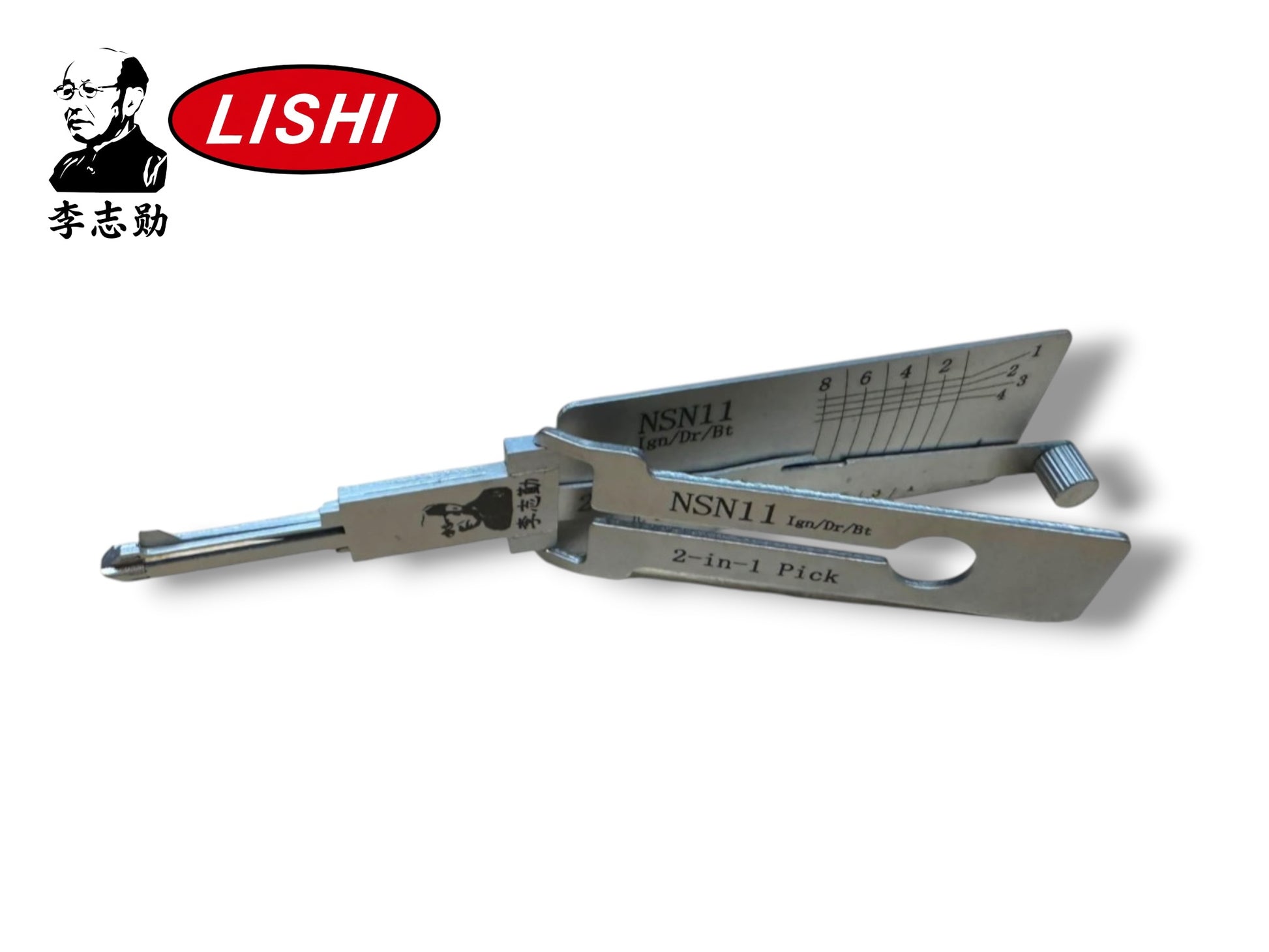 Original Lishi 2 in 1 NSN11 DA31 Pick & Decoder Genuine New