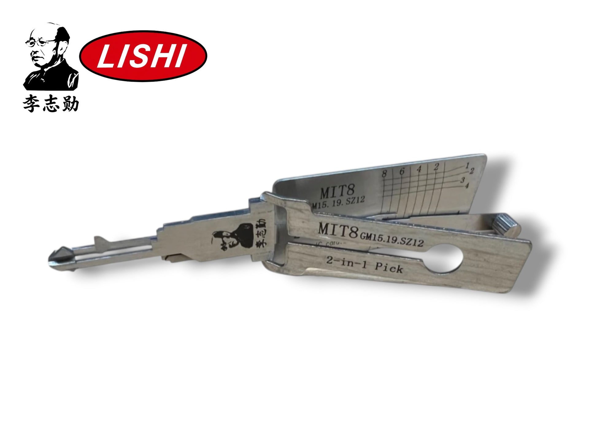 Original Lishi 2 in 1 MIT8 Mitsubishi Pick & Decoder Genuine New