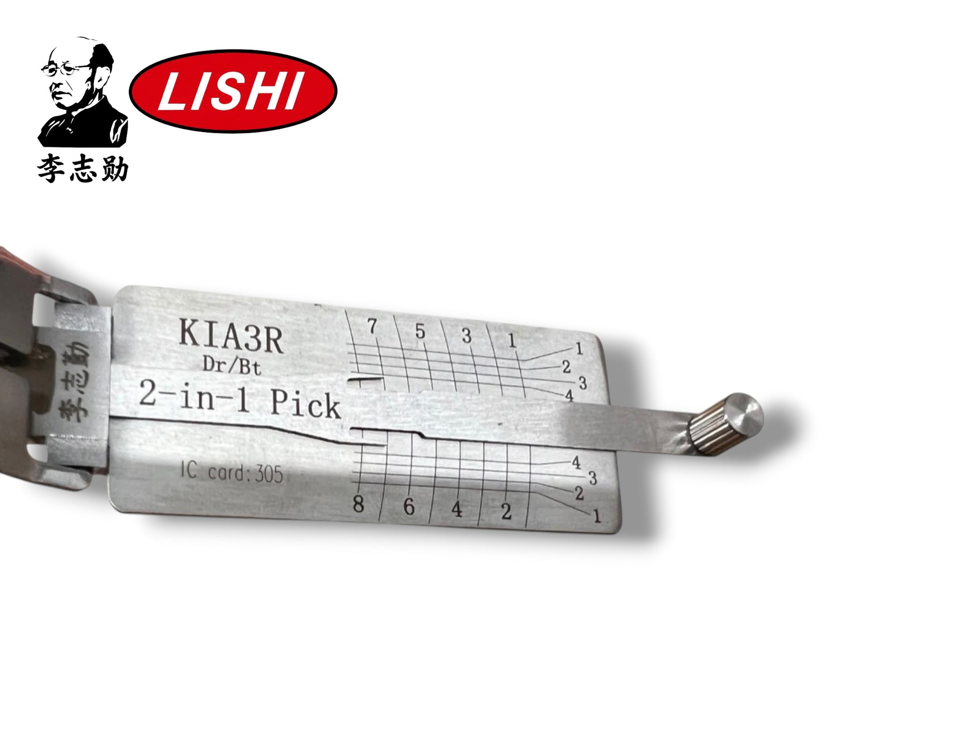 Original Lishi 2 in 1 KIA3R Kia Pick & Decoder Genuine New