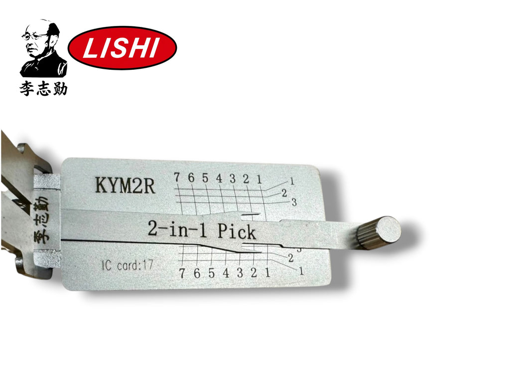Original 2 in 1 Lishi KYM2R KYMCO Scooter Pick & Decoder New