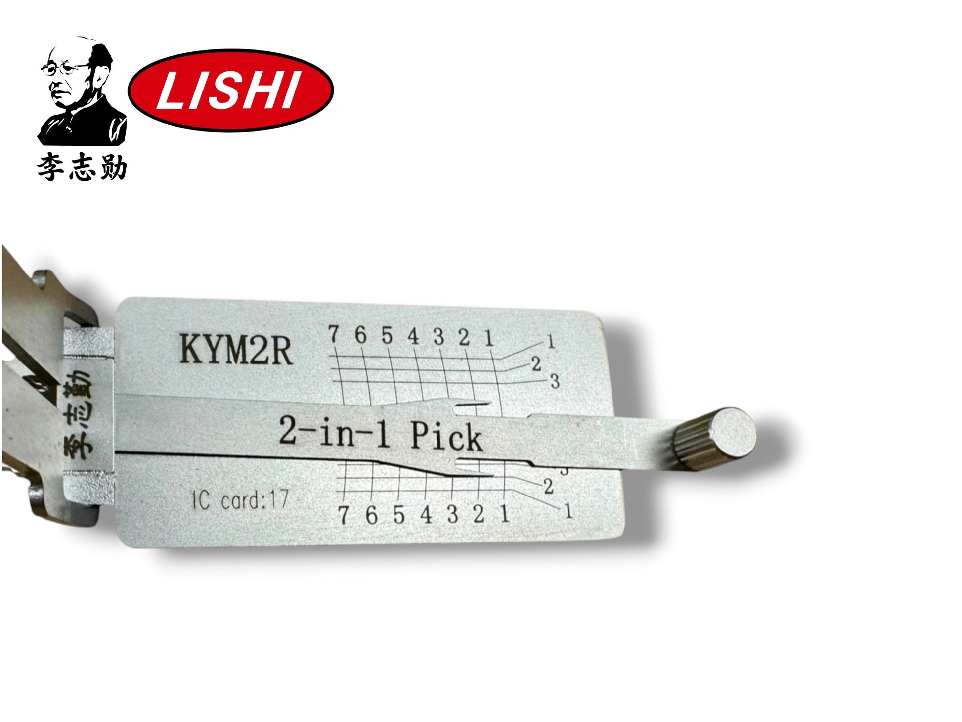 Original 2 in 1 Lishi KYM2R KYMCO Scooter Pick & Decoder New
