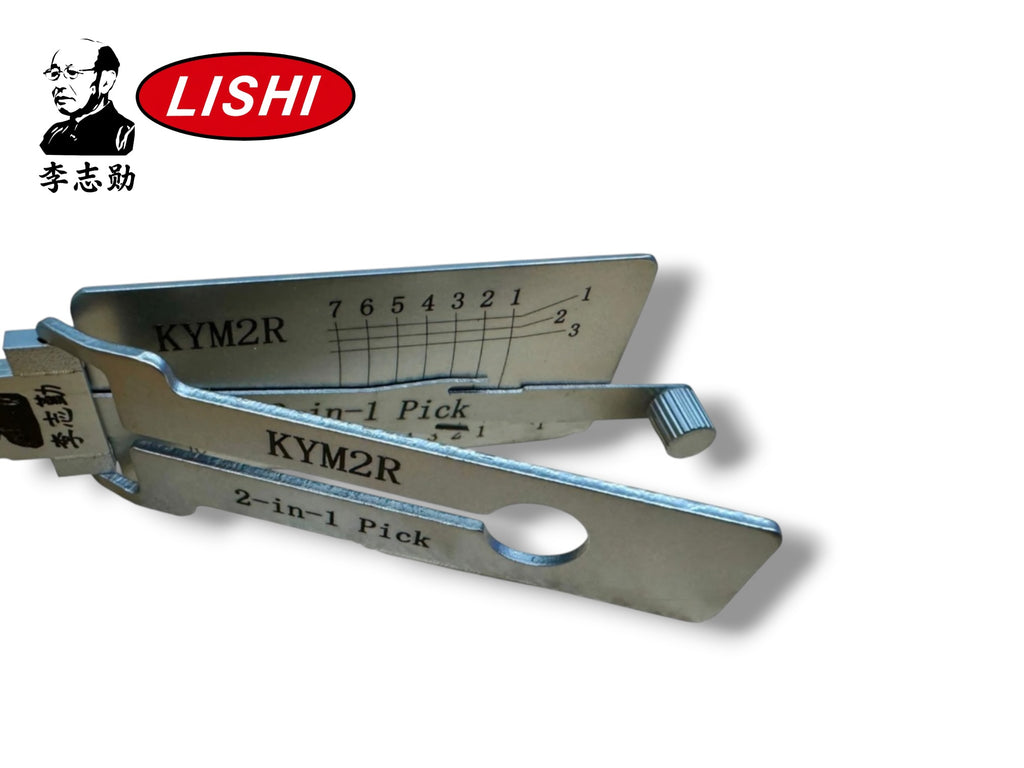 Original 2 in 1 Lishi KYM2R KYMCO Scooter Pick & Decoder New