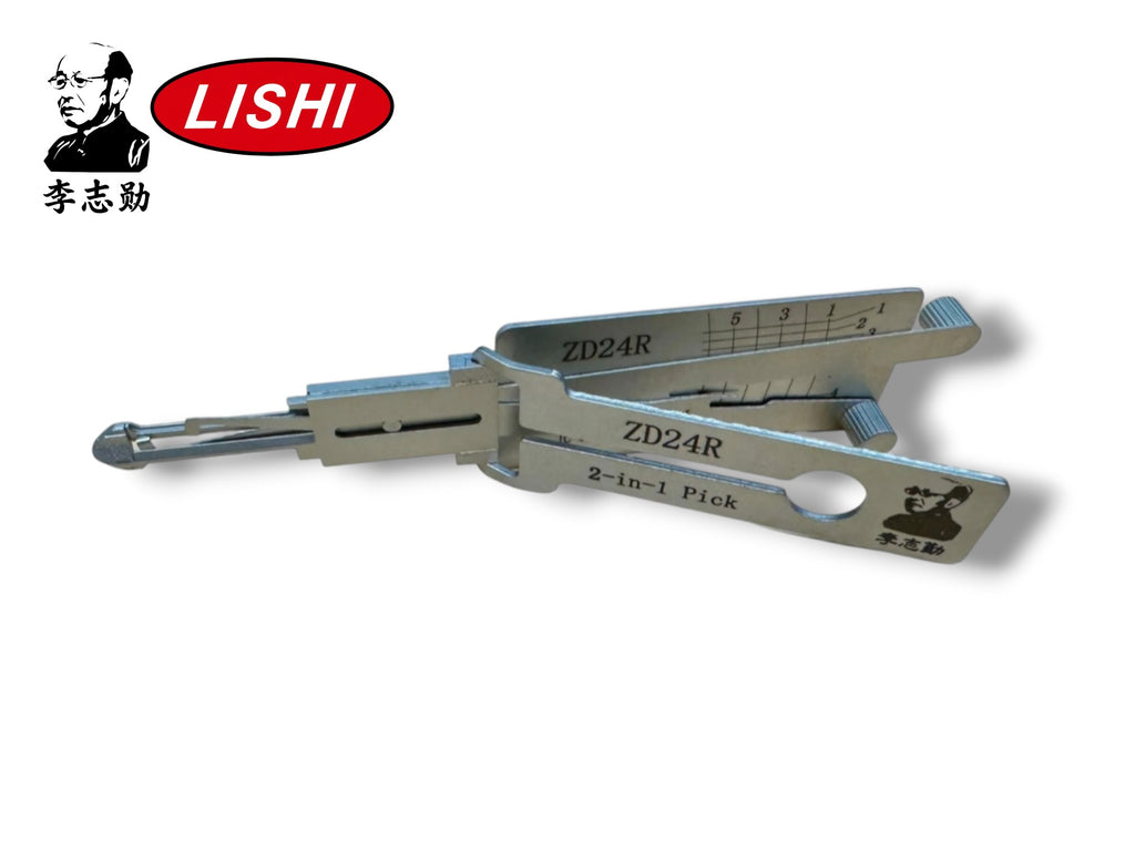 Original Lishi 2 in 1 Yamaha Honda Motorbike ZD24R Pick & Decoder Genuine New