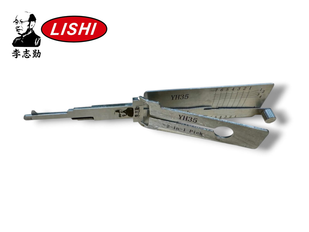 Original Lishi 2 in 1 Yamaha Motorcycle YH35 Pick & Decoder Genuine New