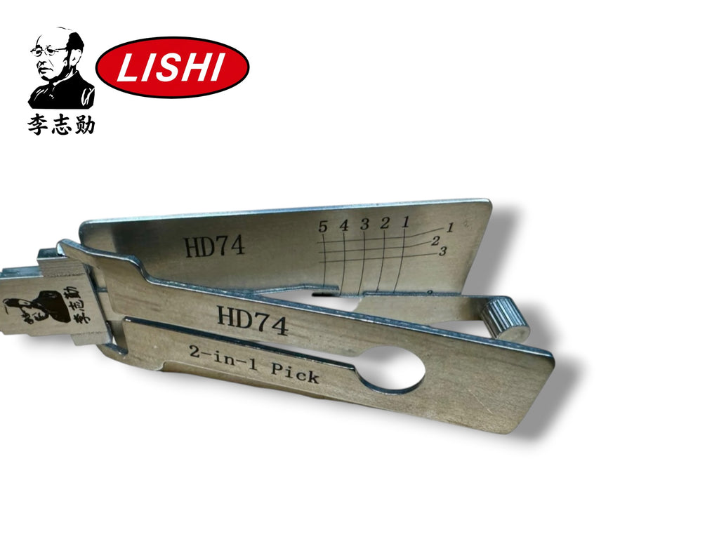 Classic Lishi 2 in 1 HD74 For Honda Motorcycles Pick & Decoder Genuine New