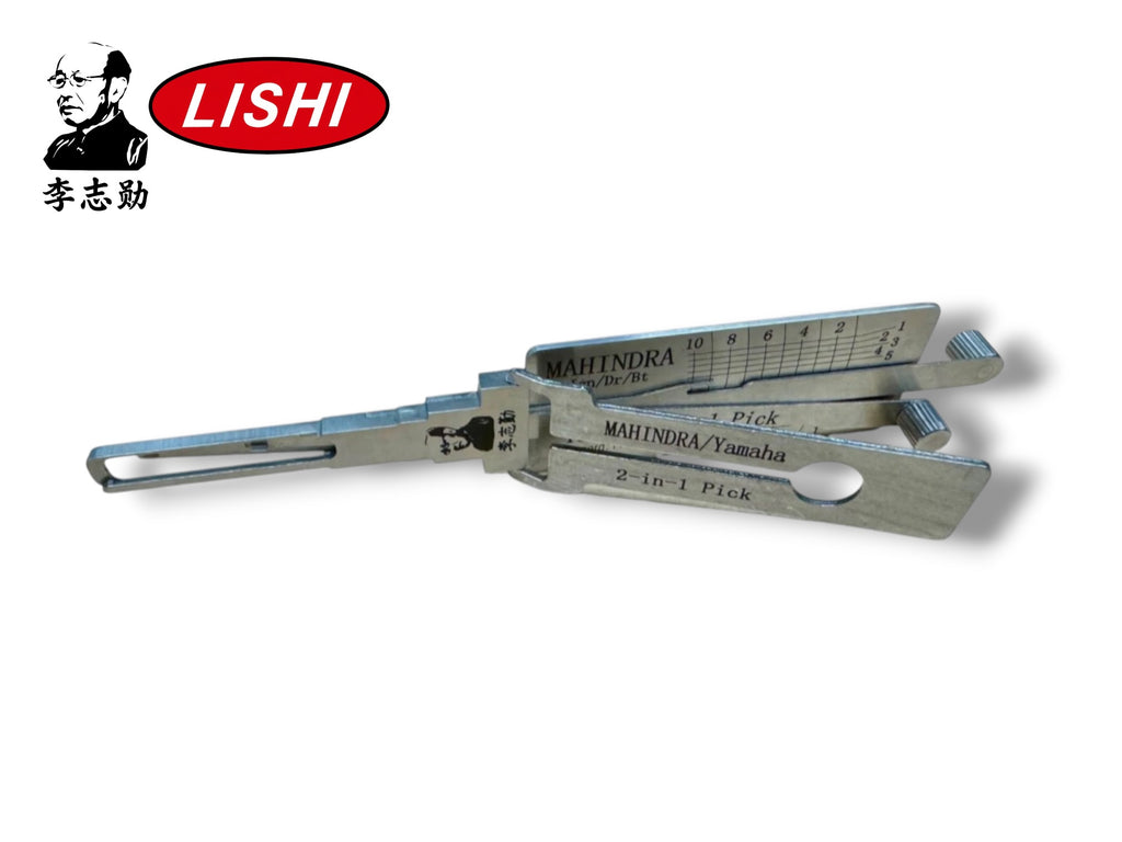 Original Lishi 2 in 1 Mahindra & Yamaha Pick & Decoder Genuine New