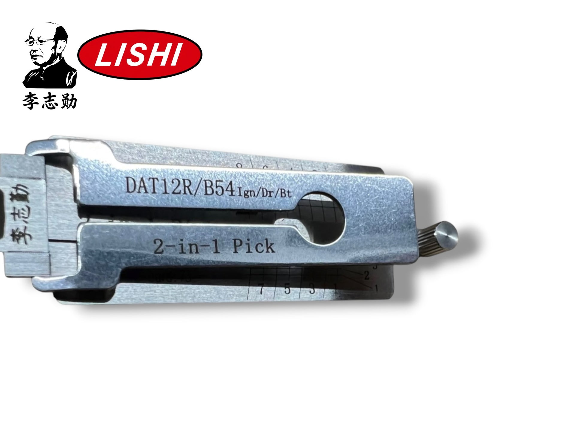 Original Lishi 2 in 1 DAT12R X154 B54 For Isuzu Heavy Trucks Pick & Decoder Genuine New