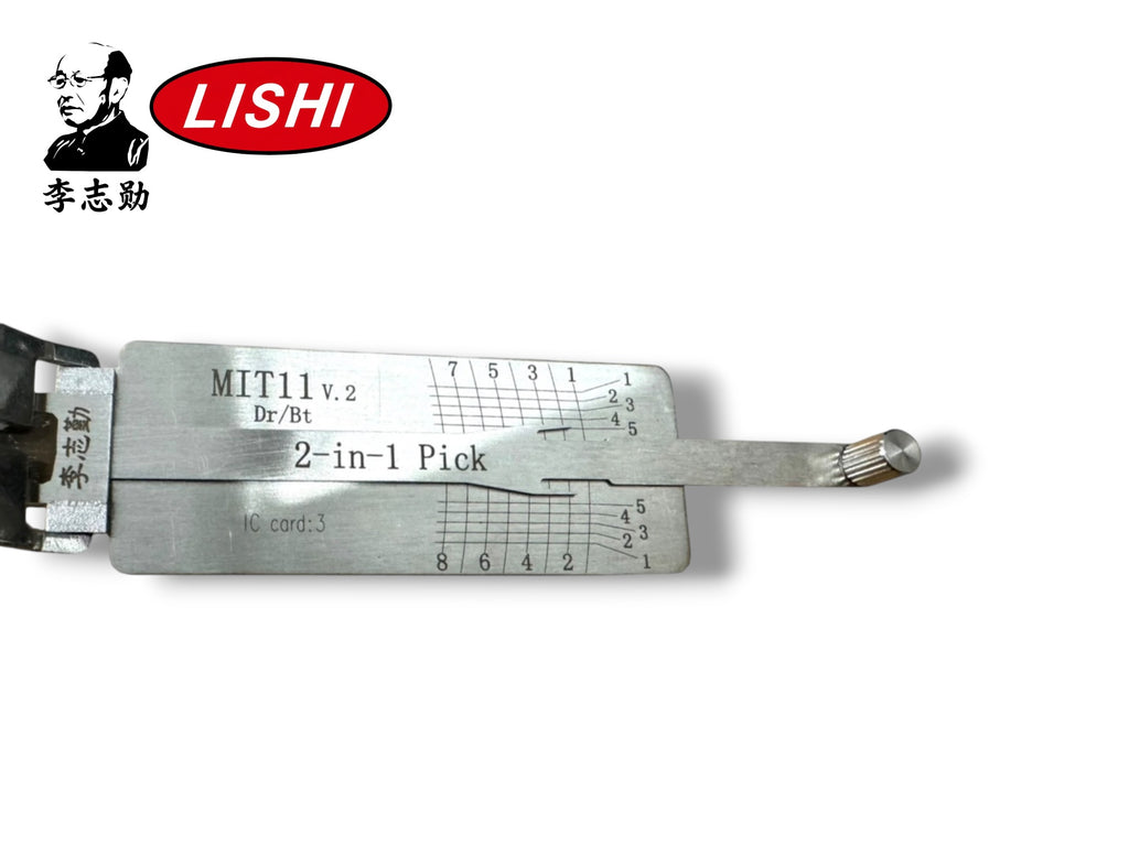 Original Lishi 2 in 1 MIT11 MIT3 Door & Trunk Pick & Decoder Genuine New