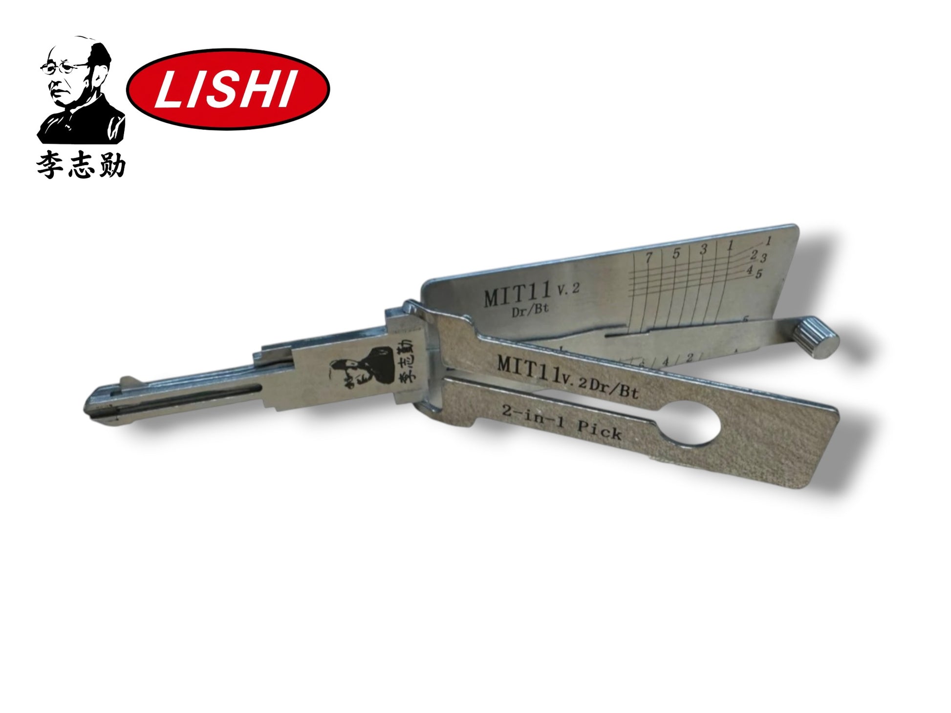 Original Lishi 2 in 1 MIT11 MIT3 Door & Trunk Pick & Decoder Genuine New